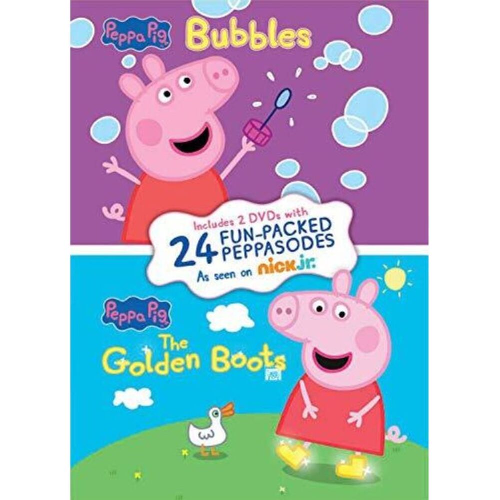 Peppa Pig: Bubbles/The Golden Boots  DVD